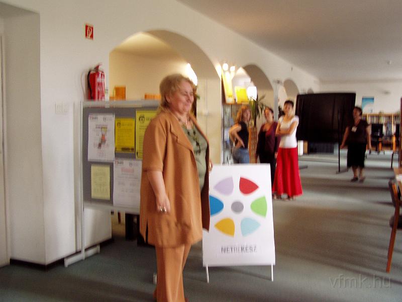 002.JPG - A Netrekész szolnoki rendezvénynapját Bertalanné Kovács Piroska, intézményünk vezetője nyitotta meg